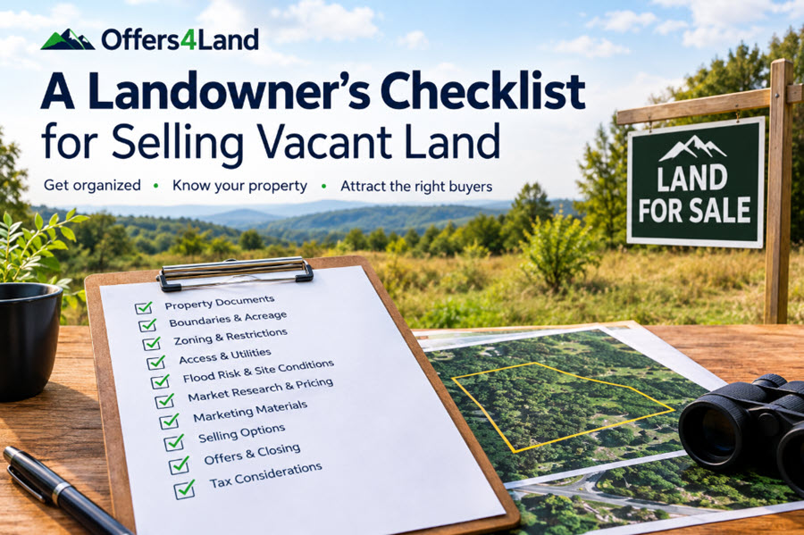selling vacant land
